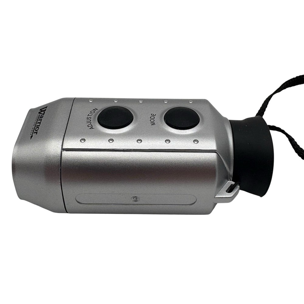 Warrior Custom Golf 7x18 Rangefinder Monocular Distance Scope with Case Silver