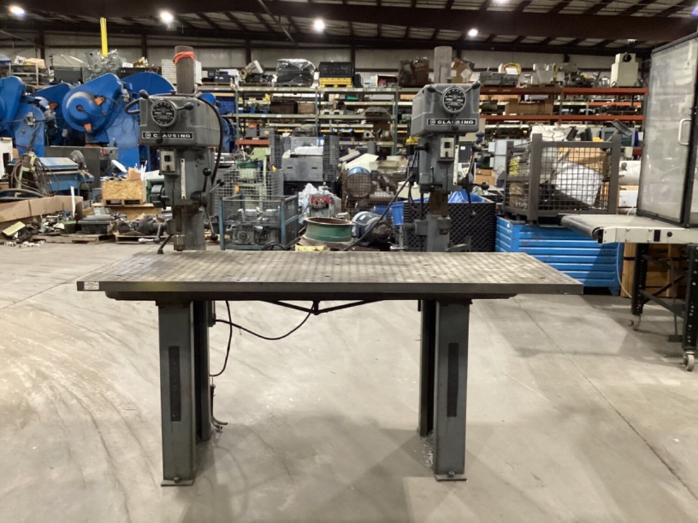 1668 & 1687 Clausing Dual Head Drill Press Tested #1YK