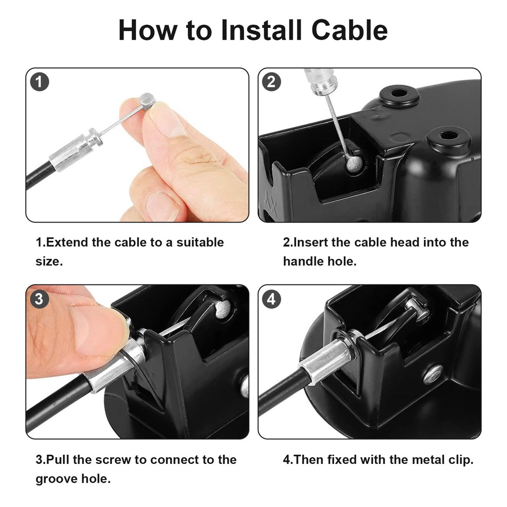 Sofa Recliner Release Pull Handle Universal Chair Couch Cable Lever Replacements