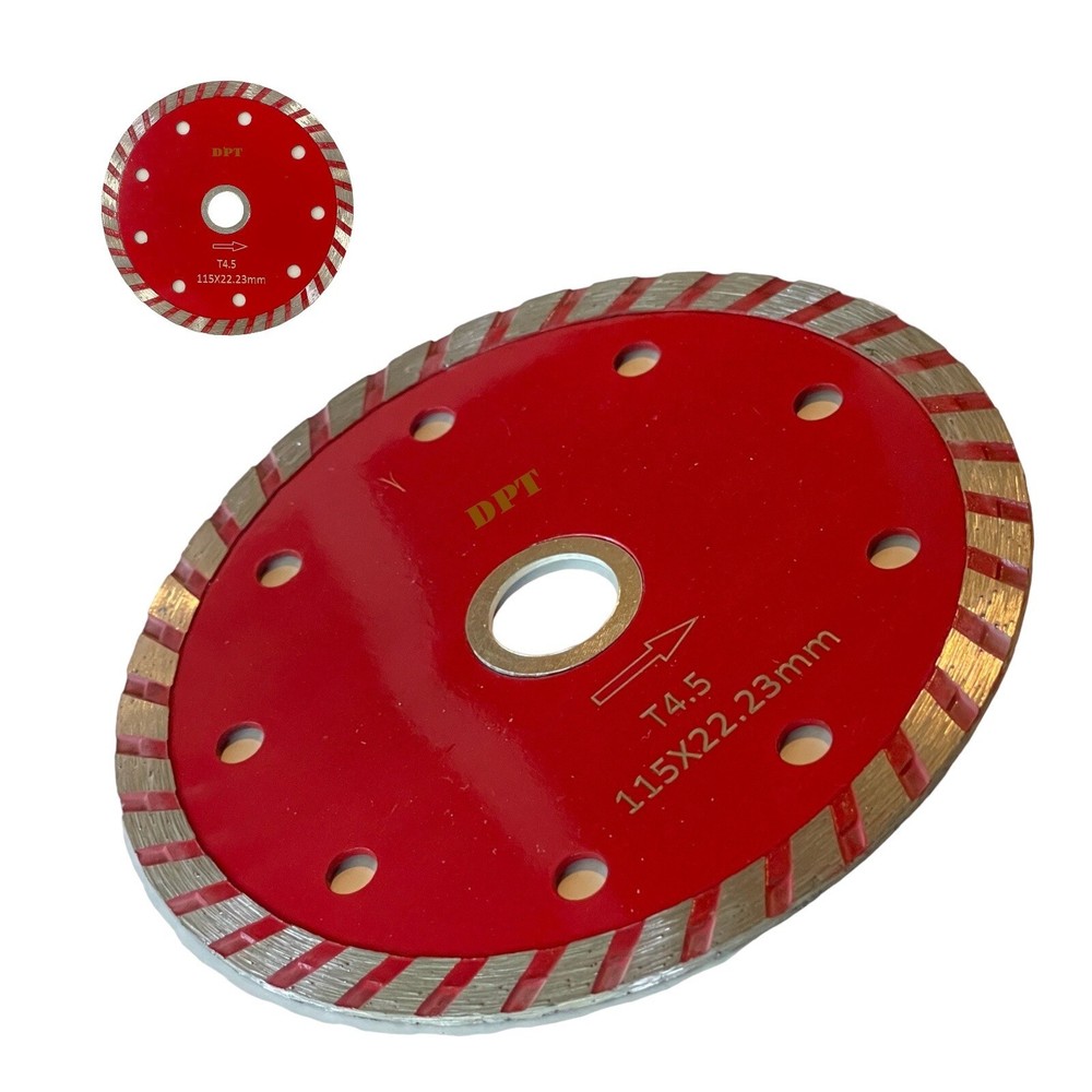 3 Pack 4.5" Diamond Tile Saw Blade Cut Tile Ceramic Concrete Stone Bricks Blocks