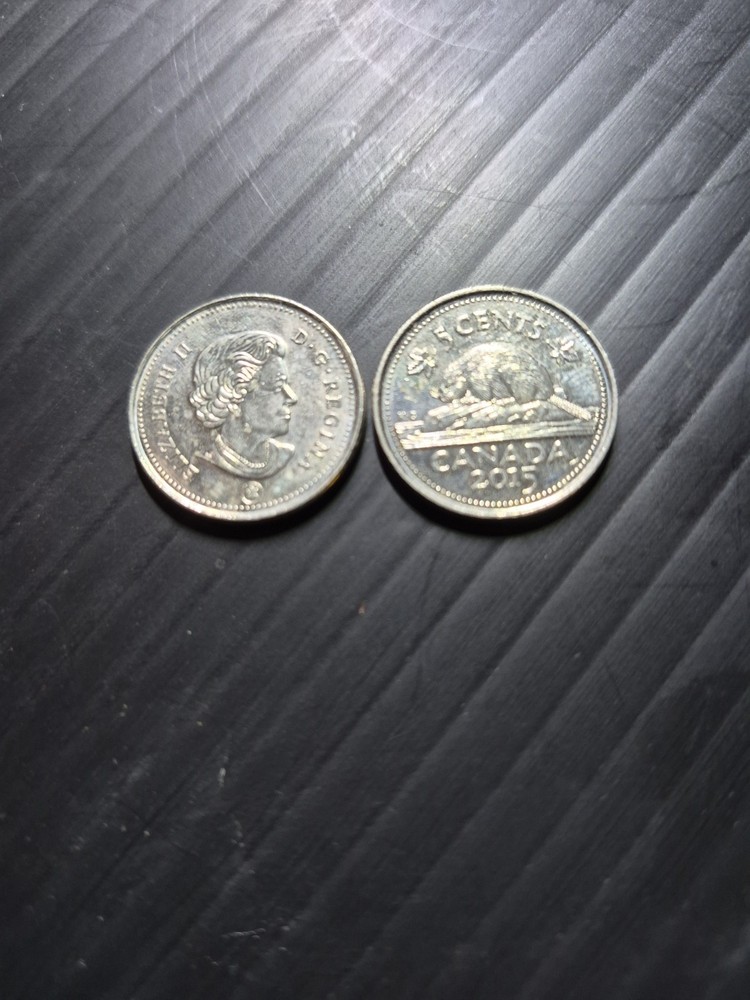 CANADA  2015  5 Cents