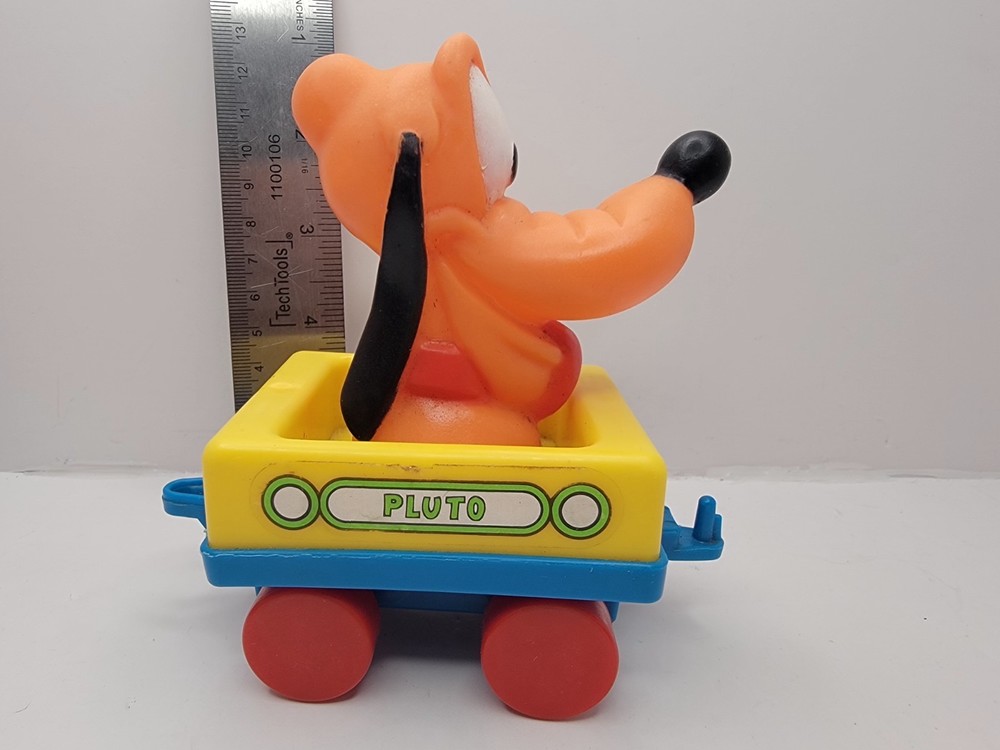 VINTAGE WALT DISNEY © 1987 TRAIN SET Piece PLUTO