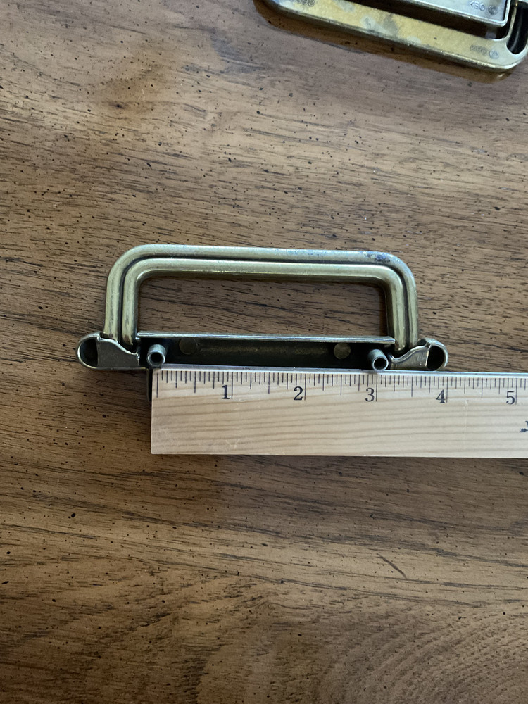 Super Cool Vintage KRC Brass Drawer Pulls - 24 available