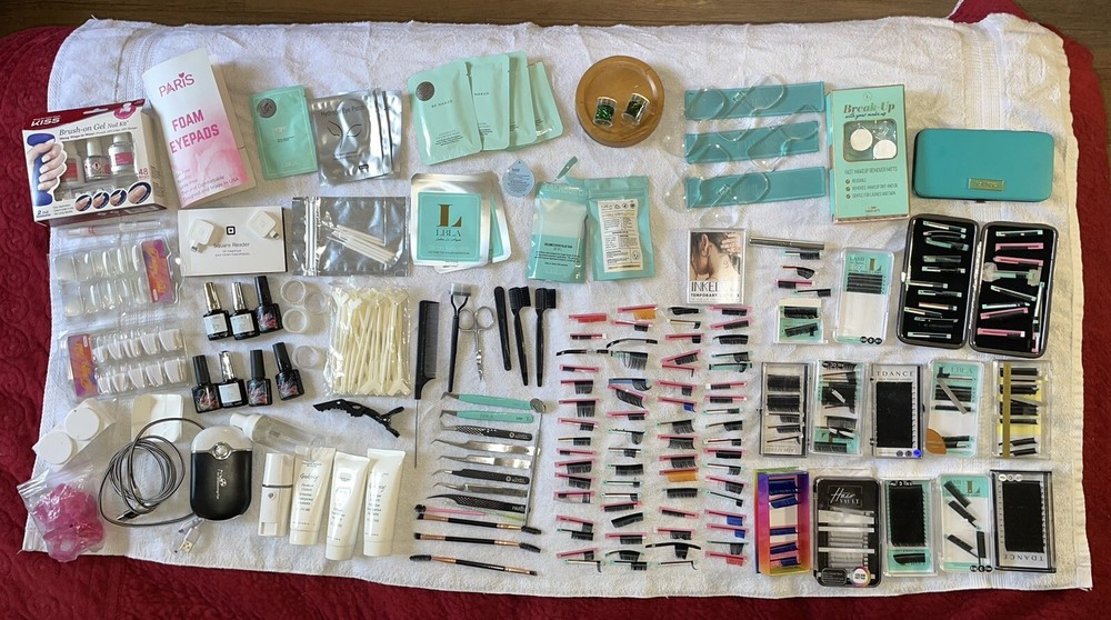 Eyelash Extension Kit Individual Lashes Starter Professional