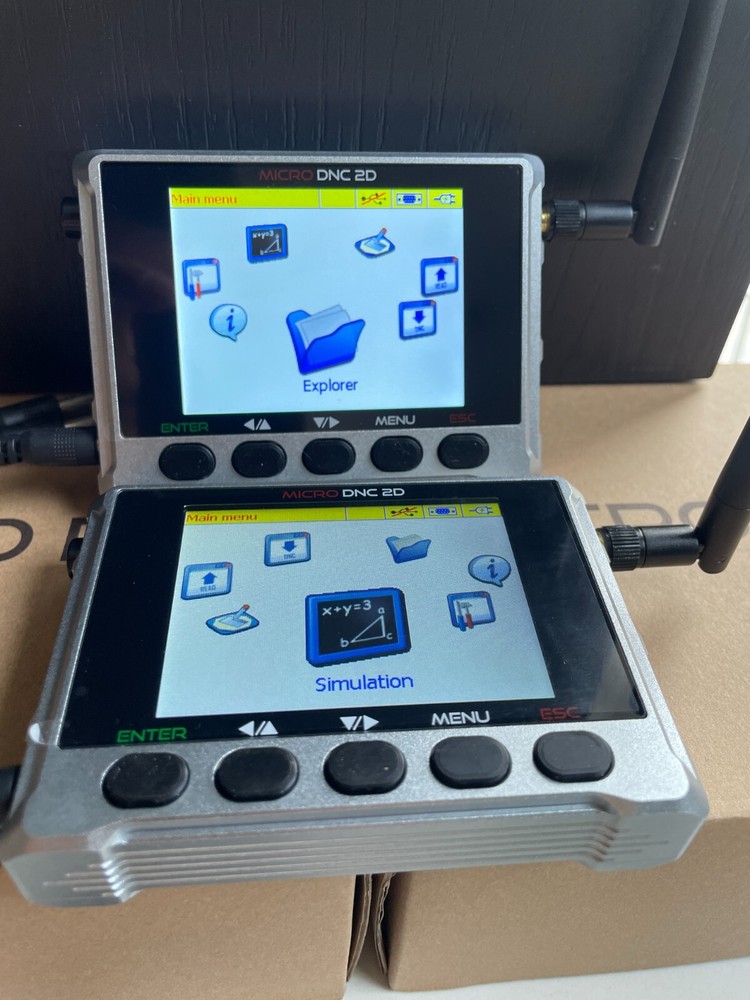 2PCS MICRO DNC 2D. DNC DEVICE FOR CNC MACHINES