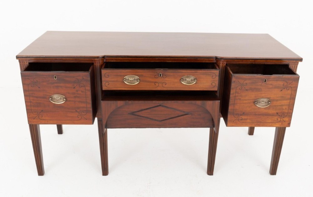 Regency Sideboard Mahogany Antique Server Buffet