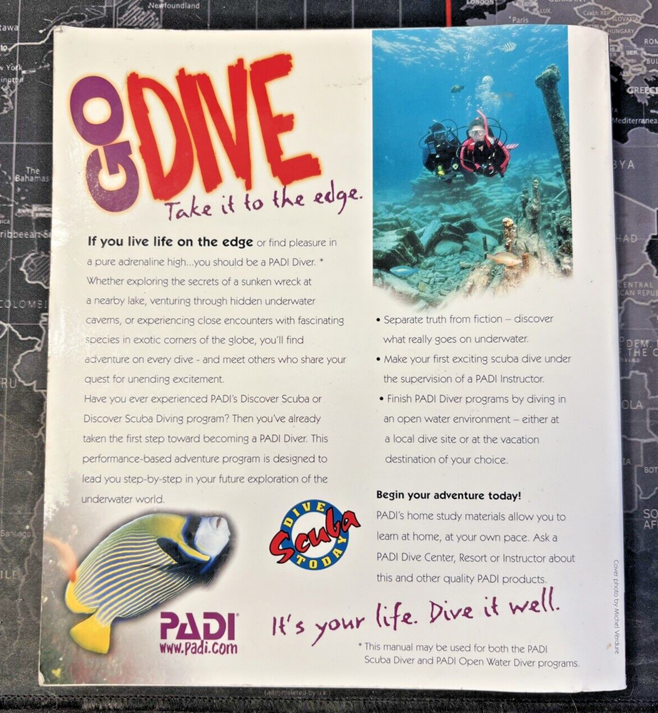 PADI Open Water Divers Manual