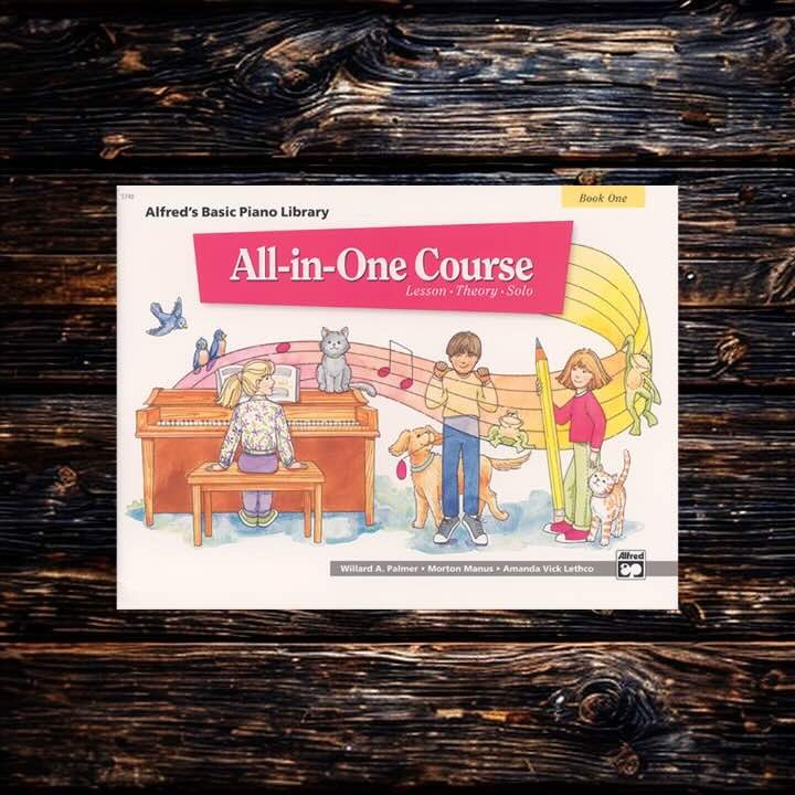 Alfred's Basic Piano Library All-in-One Course Book One