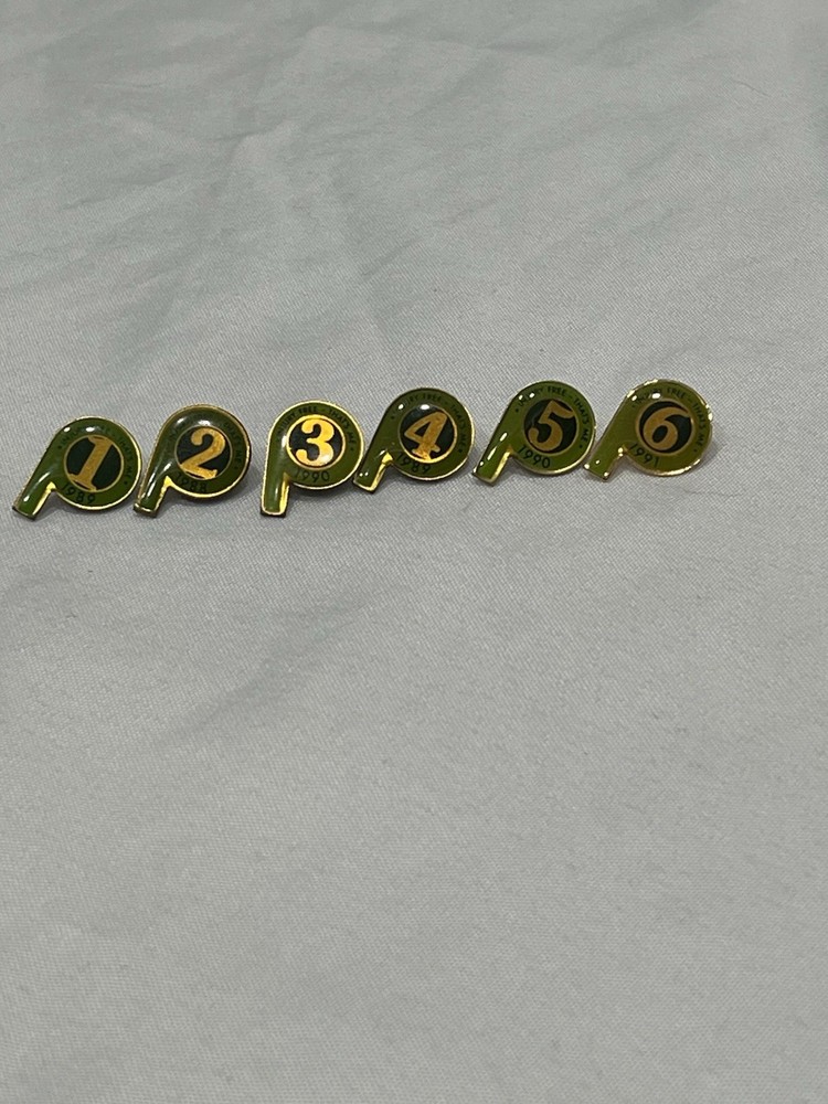 Publix Pin Injury Free pins 1-6 COLLECTION SELL DOWN P42