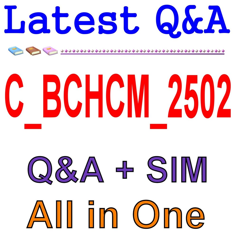 C_BCHCM_2502 Best Exam Practice Material Q&A