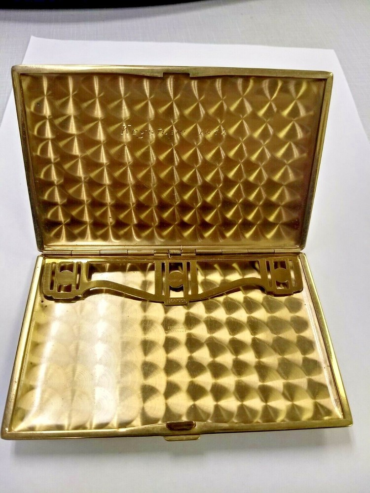 Vintage Ronson Duruem Cirgarette Case, 1942