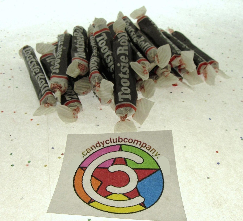Tootsie Roll Rolls Long Chocolate Chews One Pound Candy ~ 16oz