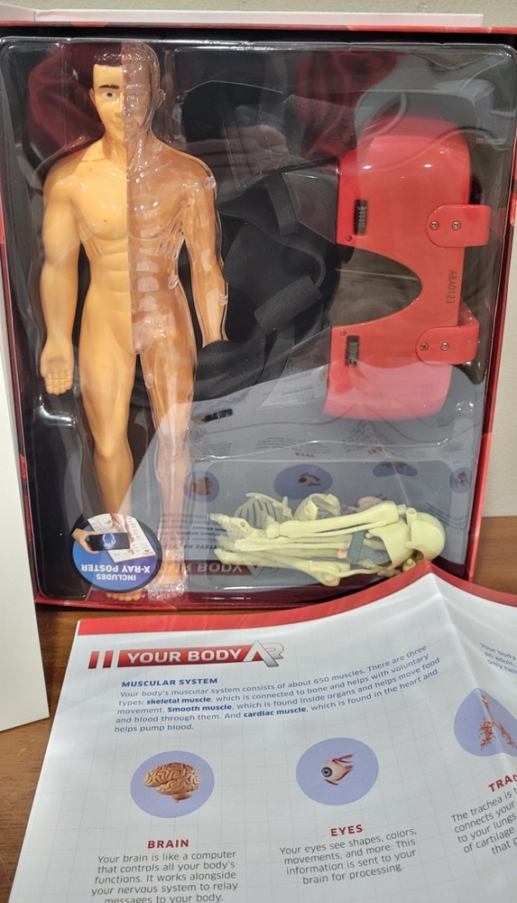 Abacus Brands Virtual Reality Human Body Learning Activity Set VR Goggles