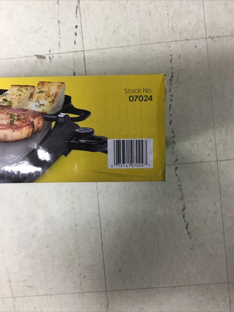 Presto 07024 Ceramic Electric Griddle/Warmer Plus, Black