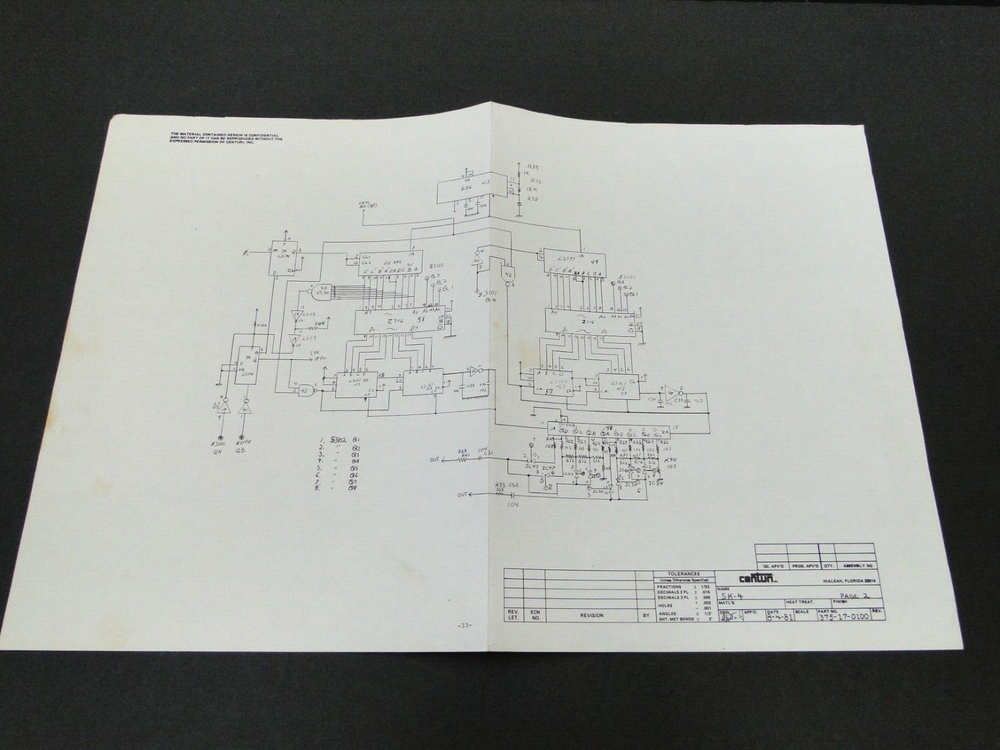 Vintage 1981 Vanguard Arcade Service Manual (Please Read Description)