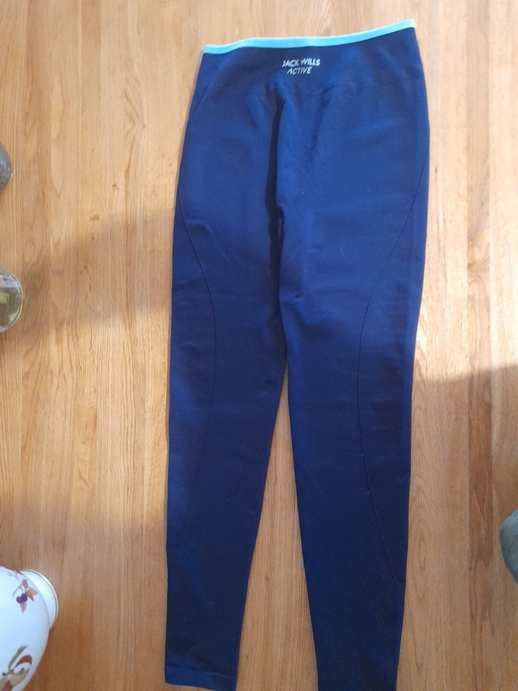 Jack Wills Active Leggings Size M In Navy