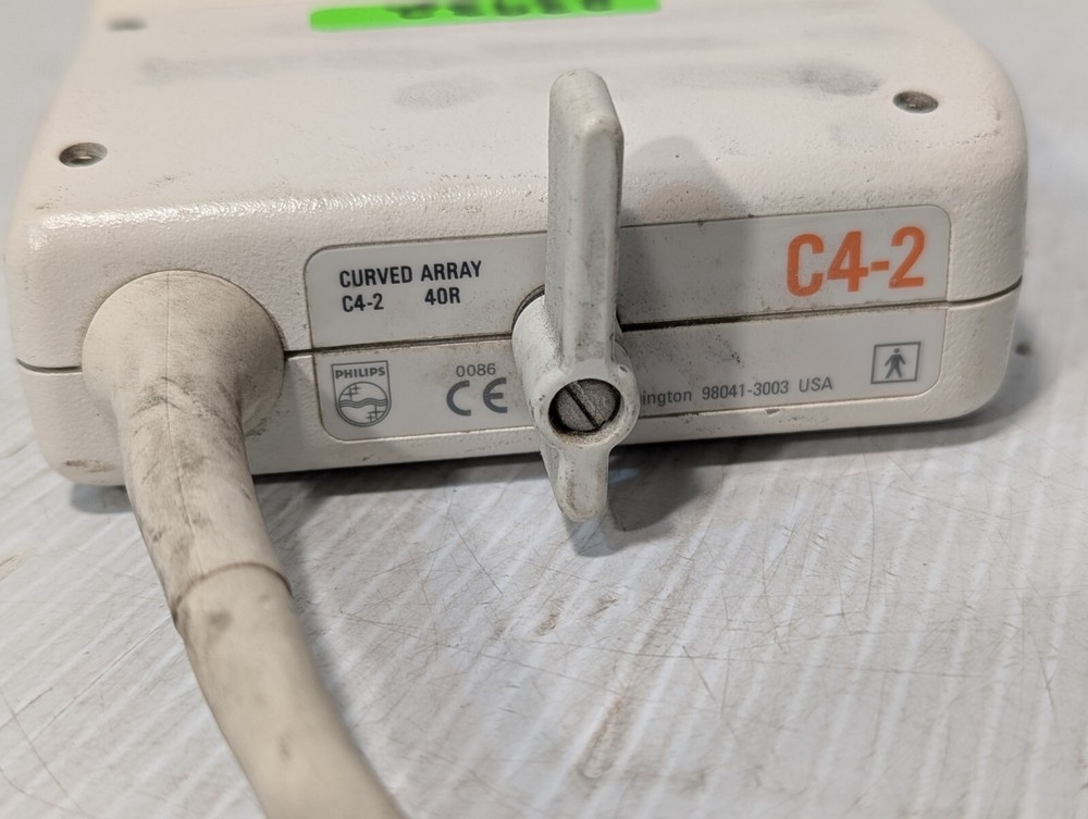 Philips C4-2 Curved Array 40R Ultrasound Transducer Probe