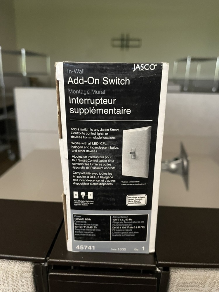 Jasco  Add-on light switch Z-Wave 45741