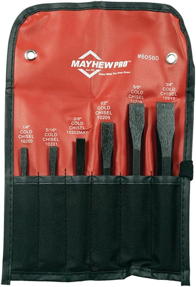 Pro 60560 Cold Chisel Kit, 6-Piece