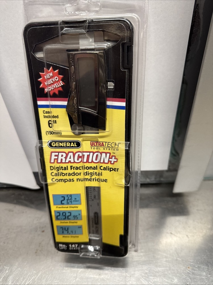 General Digital Fractional Caliper