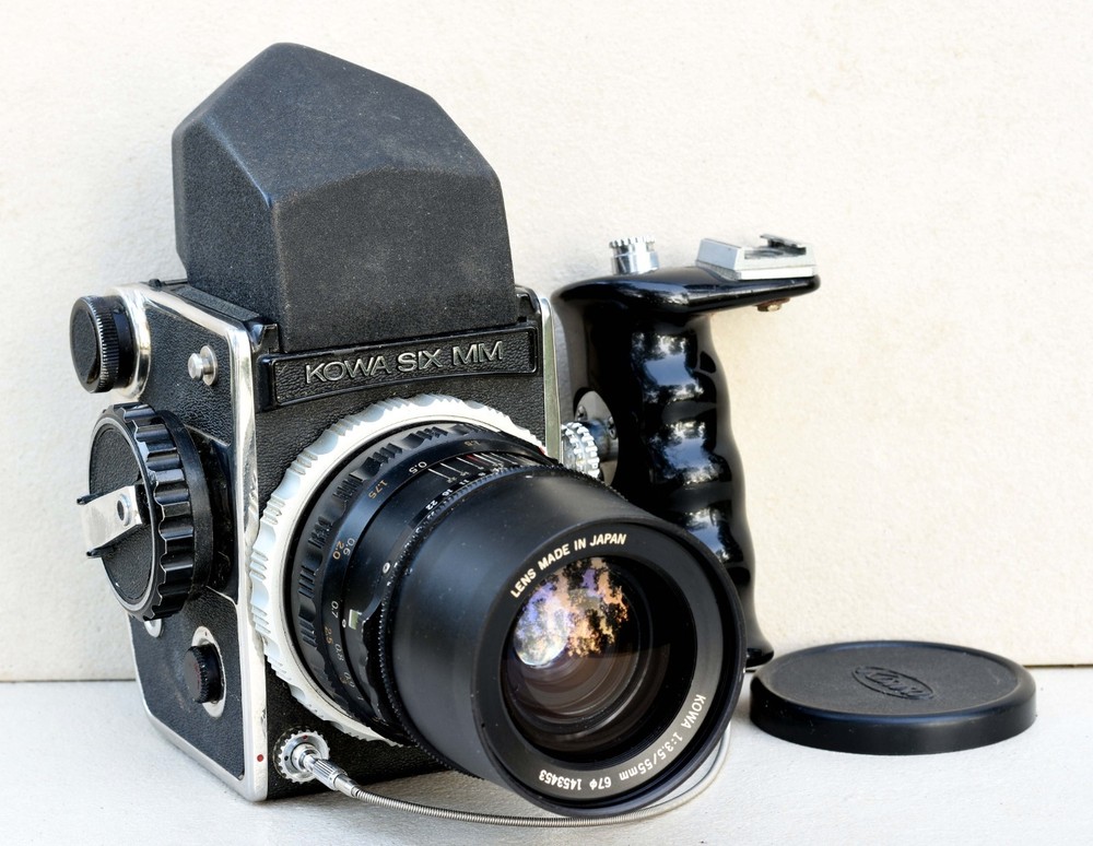 KOWA 6MM MEDIUM FORMAT, 55MM LENS, TESTED AND WORKING