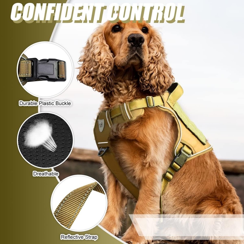 No Pull Reflective Dog Training Harness