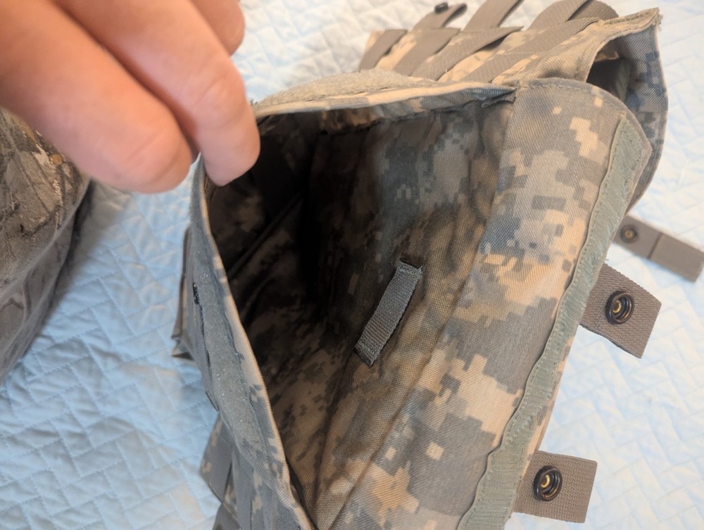 USGI Molle Side Carrier ACU Digital Camo