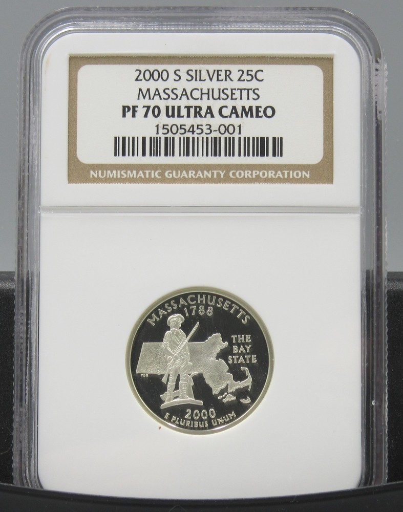 2000 S Massachusetts Silver NGC PF 70 UCAM