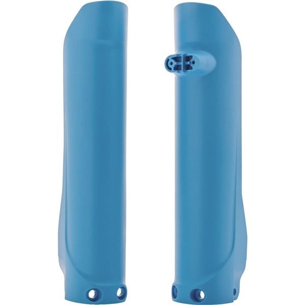 Acerbis - 2470680085 - Lower Fork Covers, Light Blue