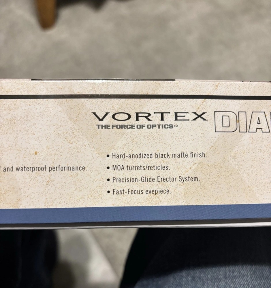 NIB Vortex Diamondback 4-12x40 DBK-M-04P Vplex Rifle Scope