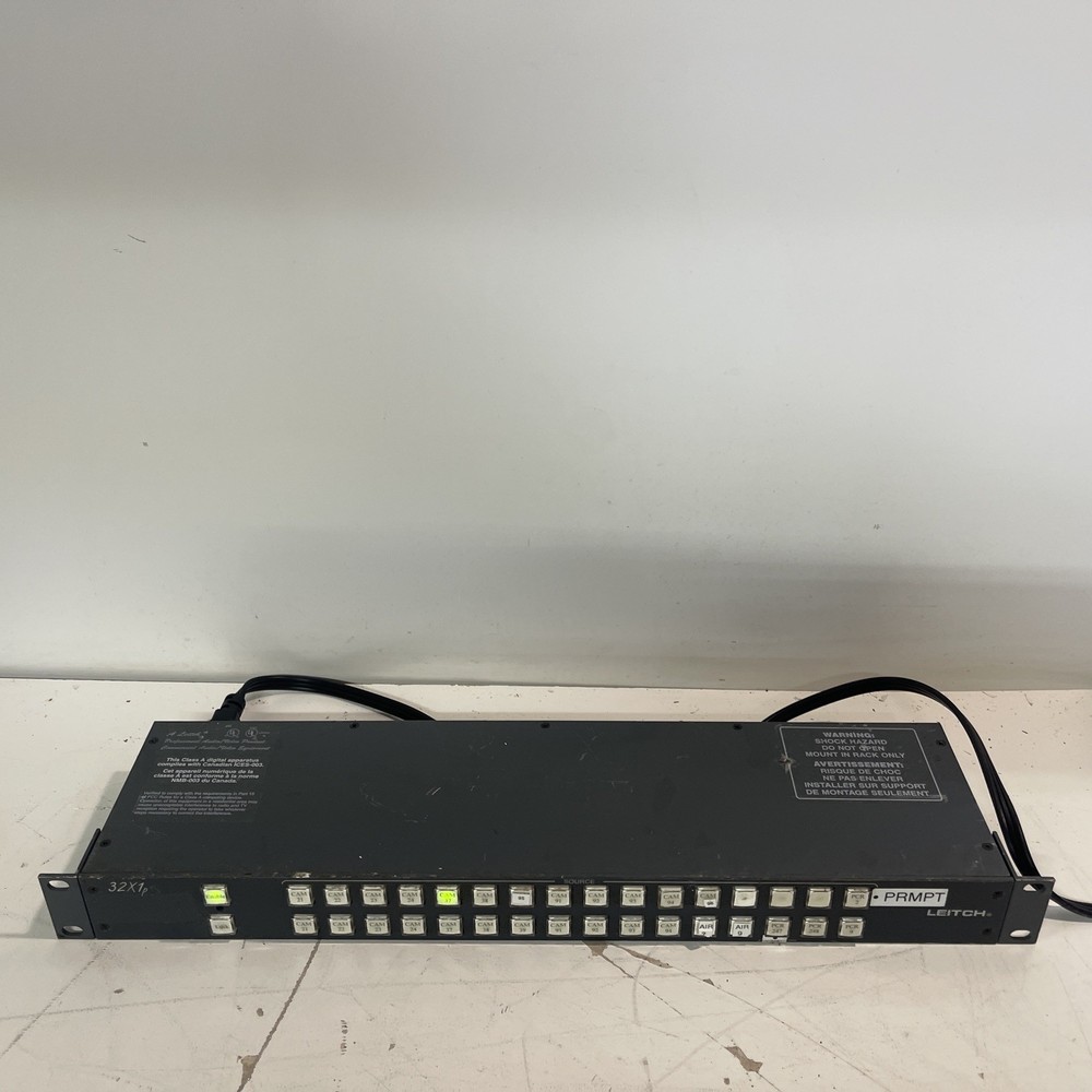 Leitch RCP-32x1P Remote Panel
