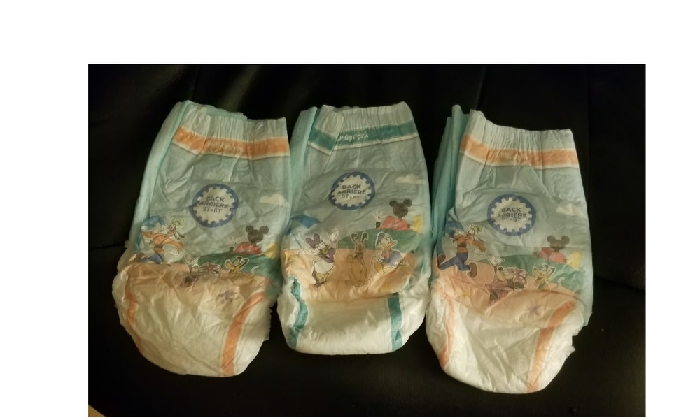 Three (3) Huggies Pull-Ups Plus+ size 5t-6t, unisex