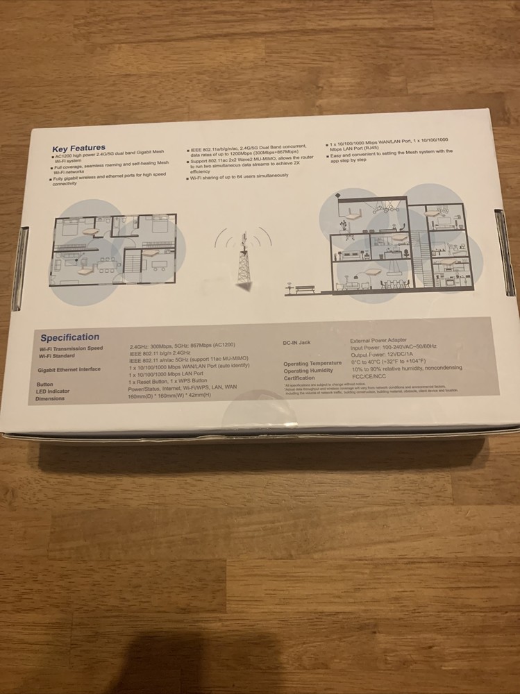 Wirelessys Mesh Router MR120 - READ DESCRIPTION