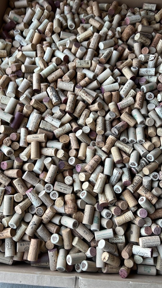 Box With Wine Corks for Crafting, Probably 5,000 Or 6,000 Corks