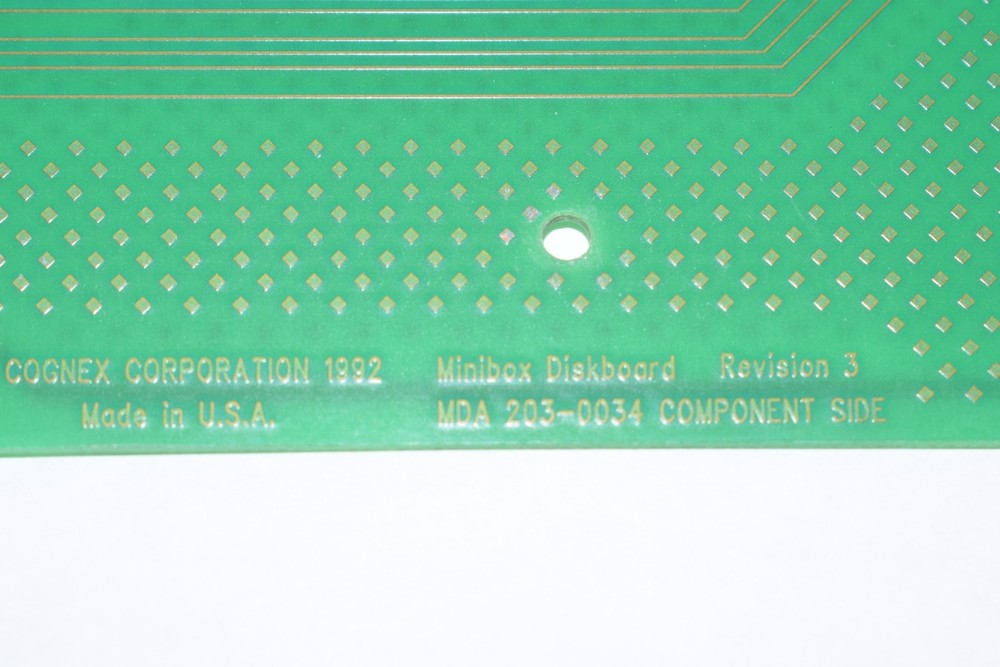 COGNEX MDA 203-0034 Minibox Diskboard PCB Module Machine Vision