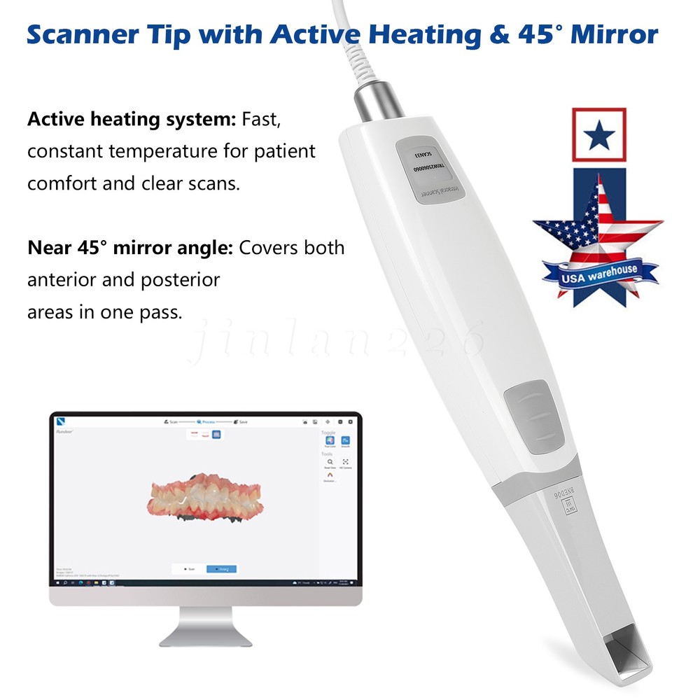 Dental Intra-oral Scanner 3D With Software w/Scanning Software