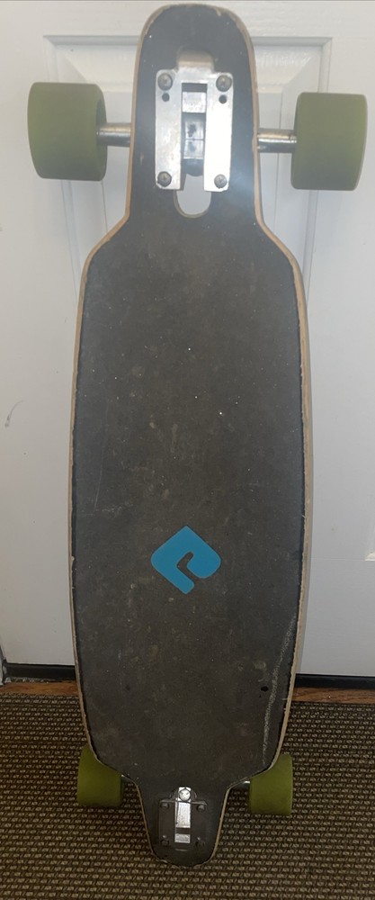 Atom 35.5” Drop Through Longboard Skateboard Pure wheels