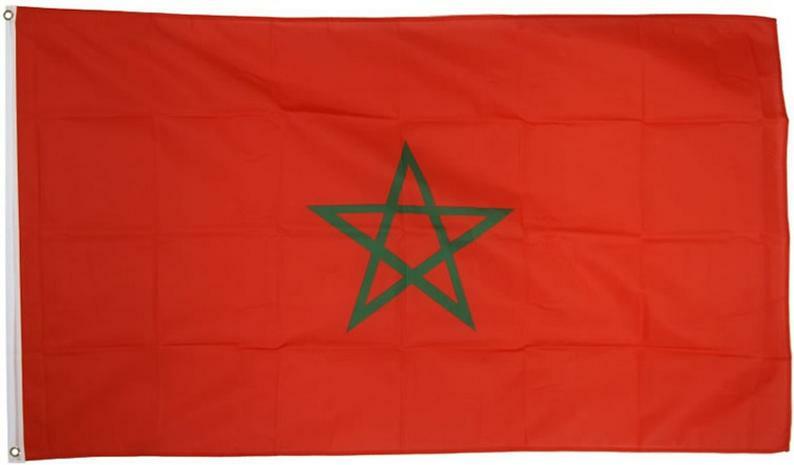 3 Foot by 5 Foot MOORISH  Flag Double sided polyester