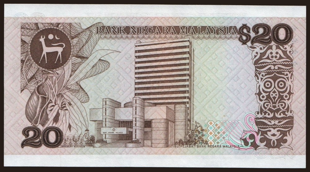 Malaysia - 1983 - 20 Ringgit - "UNC" - #CO2994