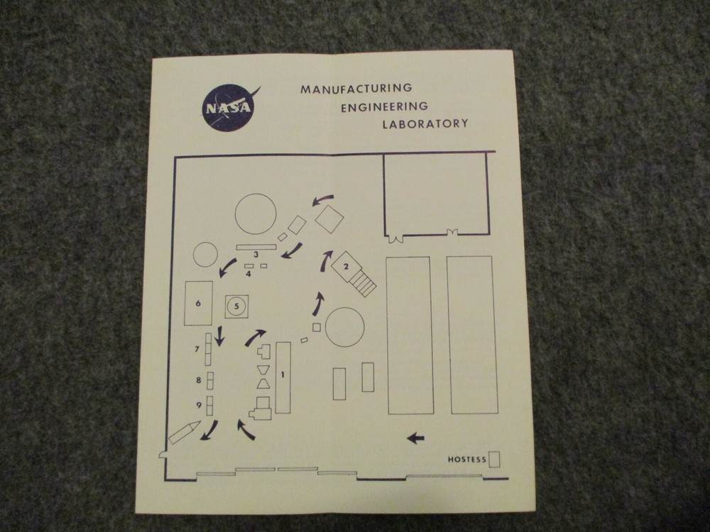 1968 NASA LOT MSFC 10TH ANNIV ASTRIONICS & MFG ENGINEERING LABORATORY PROGRAMS