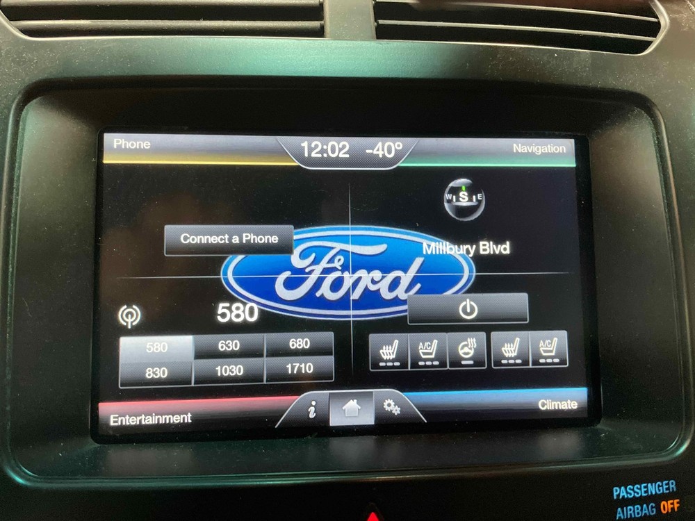 2015 Ford Explorer Information Display 8'' Screen Front OEM DB5T-18B955-FB