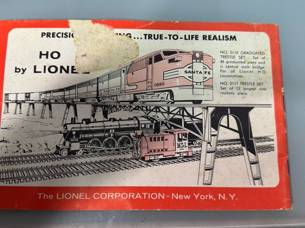 Vintage Lionel Train Books