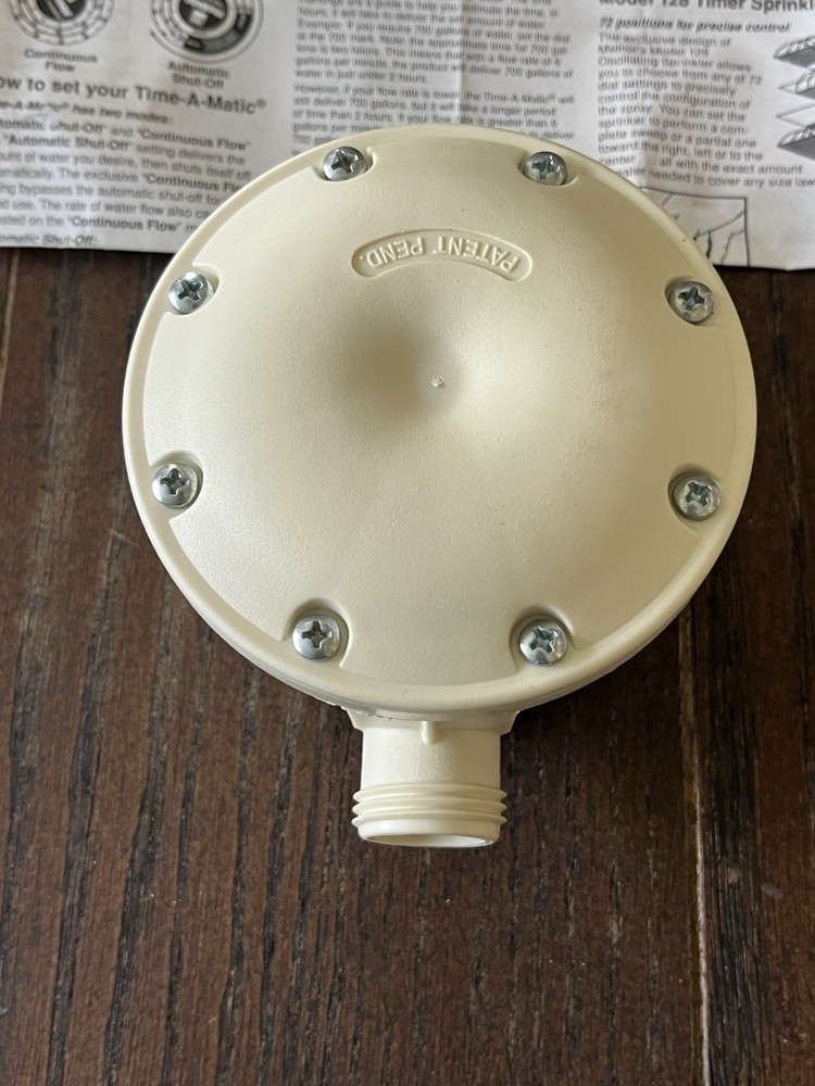 Vintage Melnor Time a Matic Water Control Automatic Shut-Off Model 101 NOS