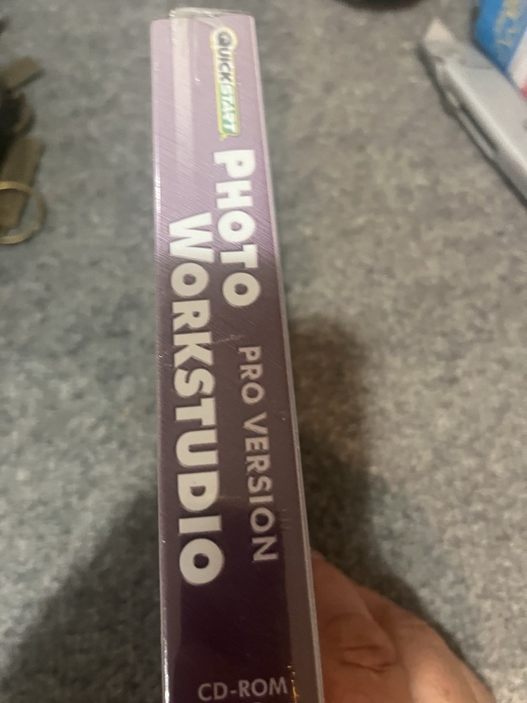 2007 QuickStart Photo Workstudio Pro Version CD ROM New Sealed