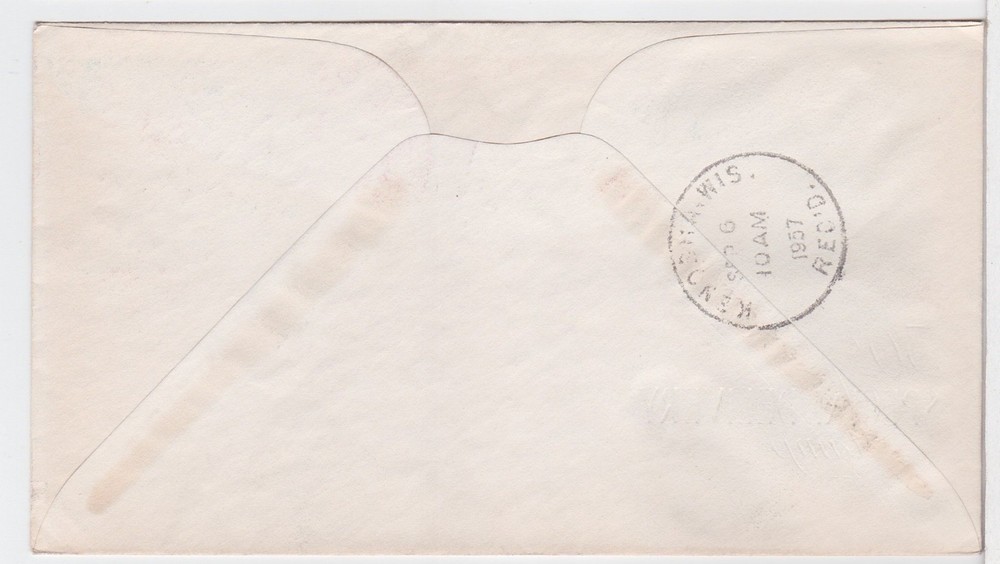 TurtlesTradingPost- Special Delivery 30 Cent #E21 FDC- 1957- Artcraft Cachet