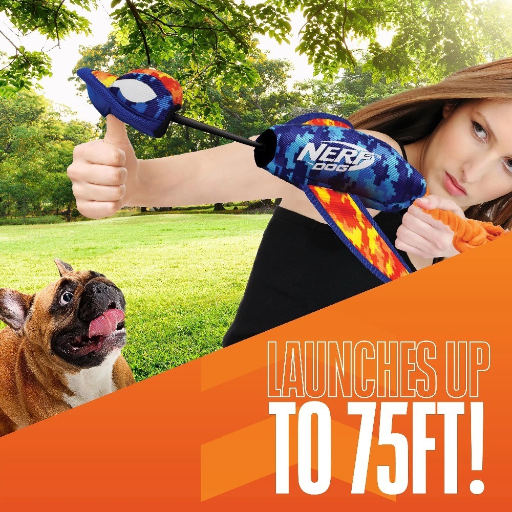 Nylon Digital Camo Crinkle Wing er Interactive Fetch Dog Toy for