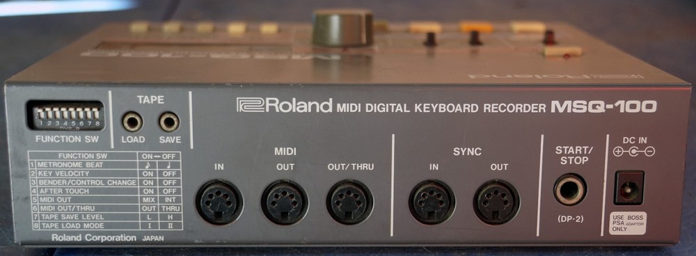 Roland MSQ-100 MIDI Digital Keyboard Recorder