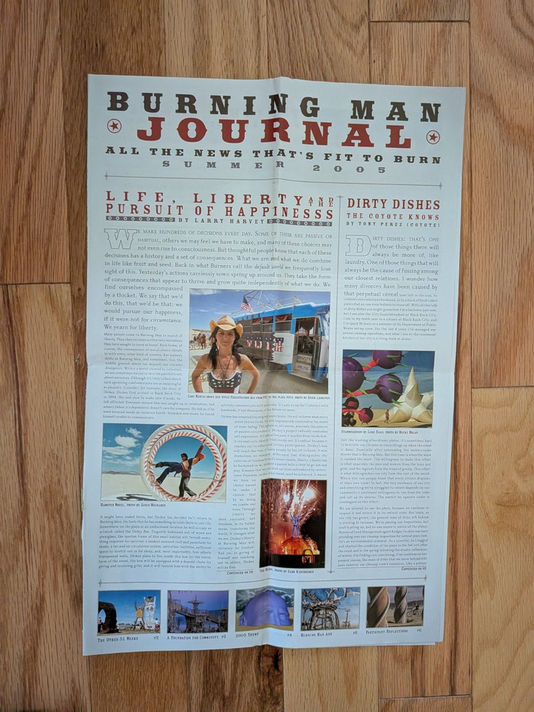 Burning Man Journal 2005 Psyche