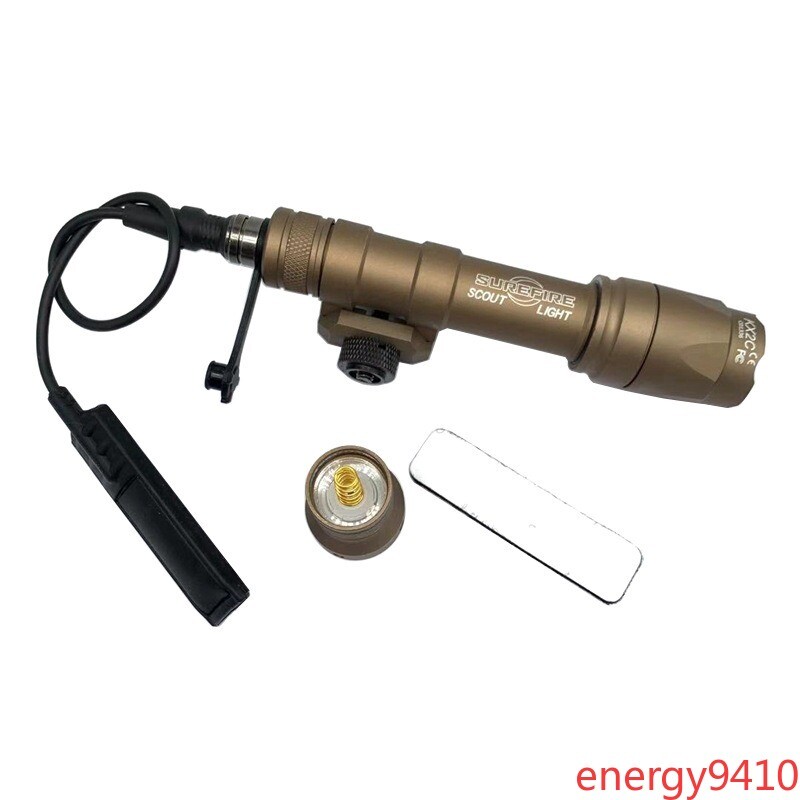 In Us ! Tactical M600C LED Flashlight Weapon Remote Switch White Lamp Strong