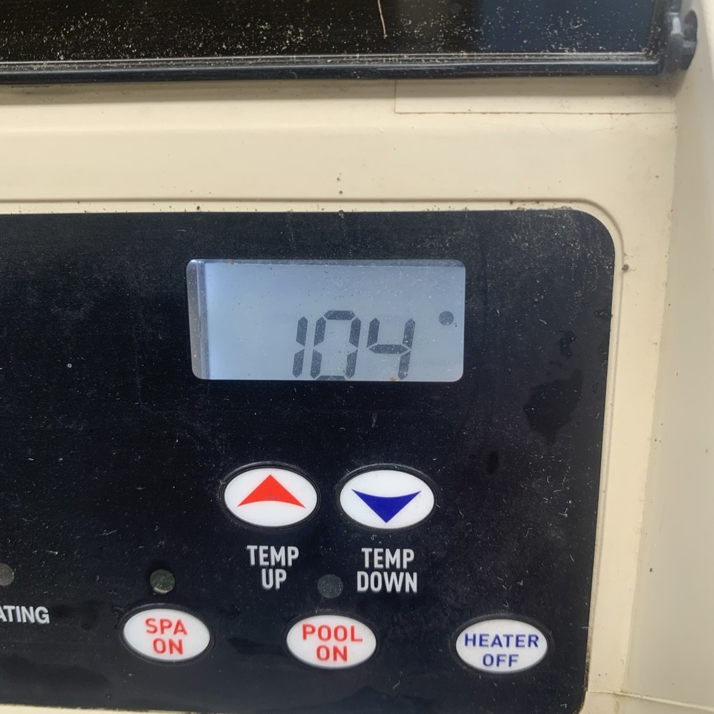 Pentair MasterTemp Heater Control Board PCB, Five Button with Membrane and Cover